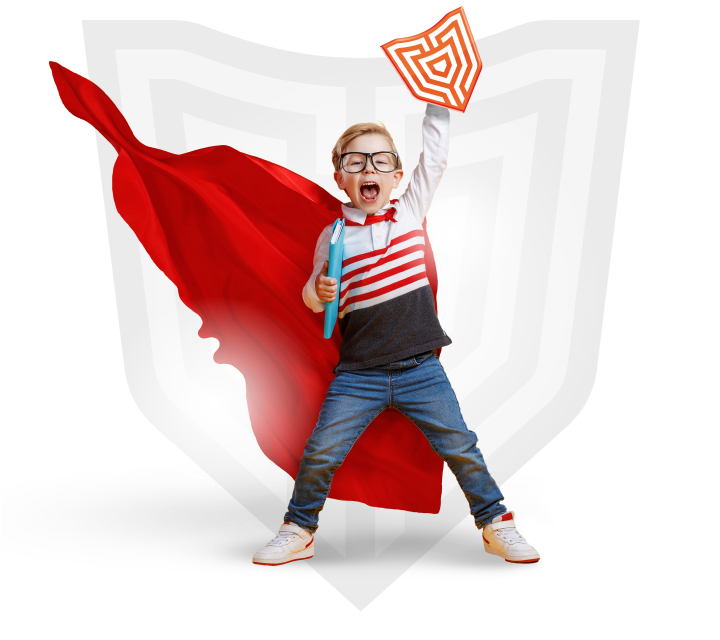 Każdy bohater potrzebuje tarczy.